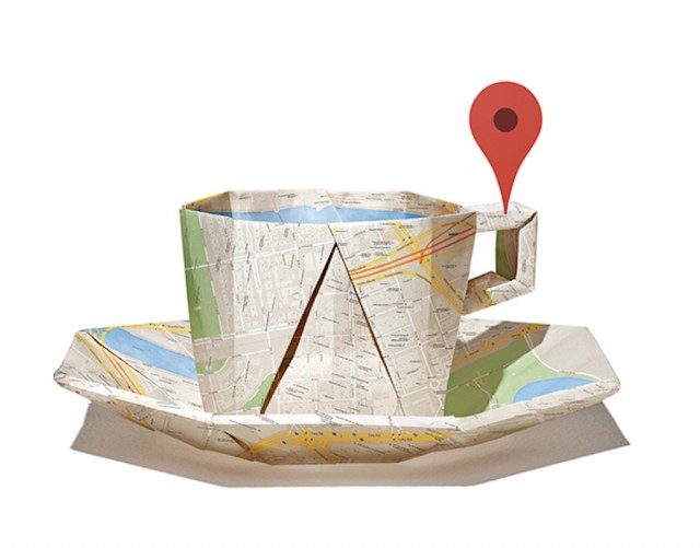 Google Maps折纸