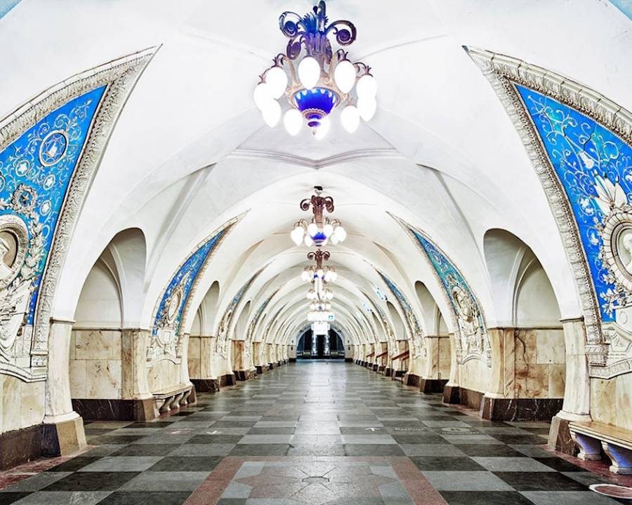 俄罗斯地铁站